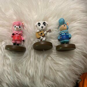 Animal Crossing Amiibo Set of 3